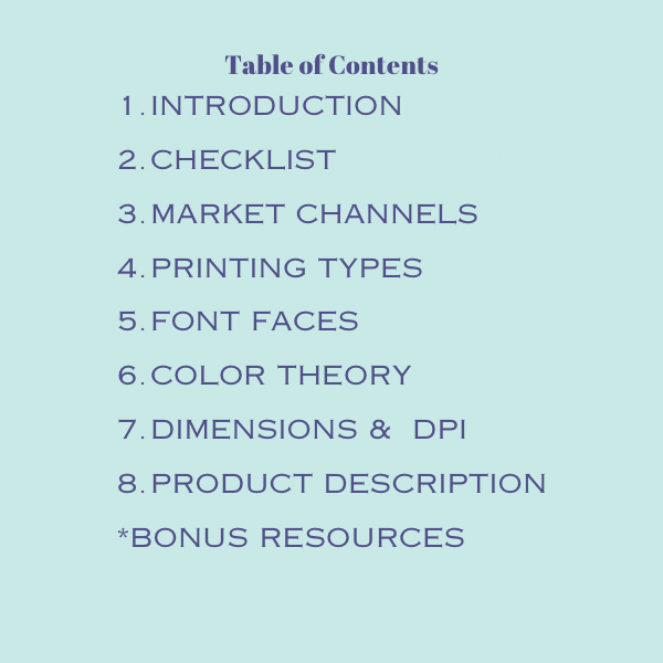 Print on Demand E-book