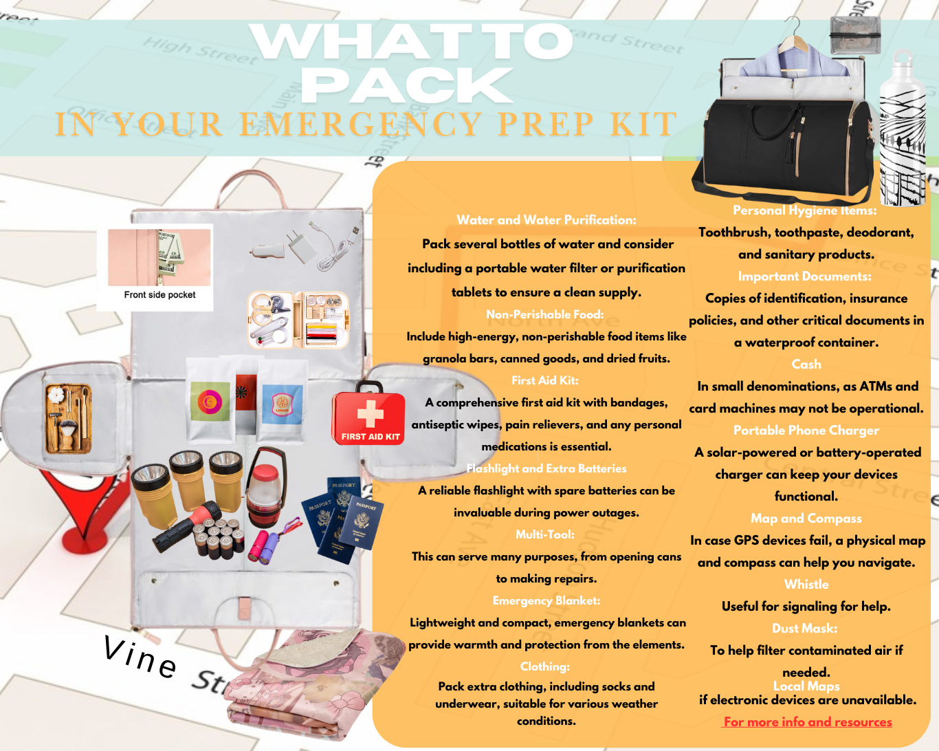 emergency preparedness checklist