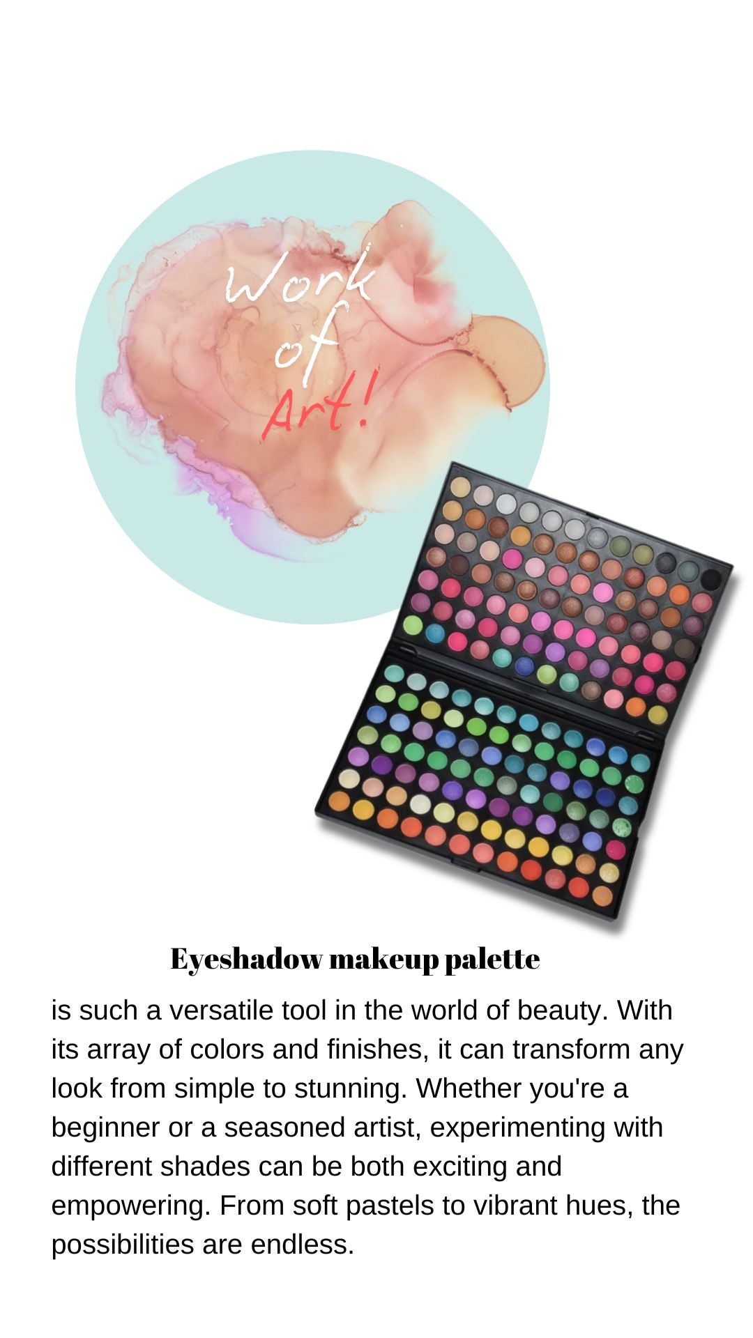 Work of Art eyeshadow palette