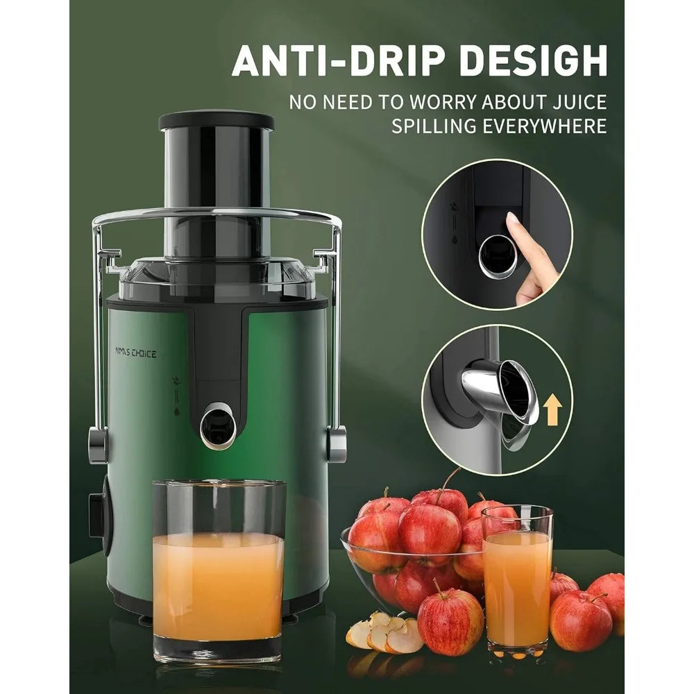 Juicer Machine,1000W Juice Extractor with 3.2'' Big Mouth, 3 Speed Centrifugal Juicer for Whole Fruit Vegetable,Juicers